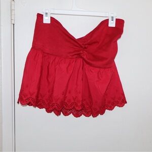 Wild Fable Red Lace Trimmed Tube Top NWT Ladies Size XXL Spicy Fun Time Fashion